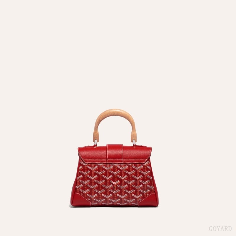 Red Goyard SAIGON SOUPLE MINI BAG | IUXM2008