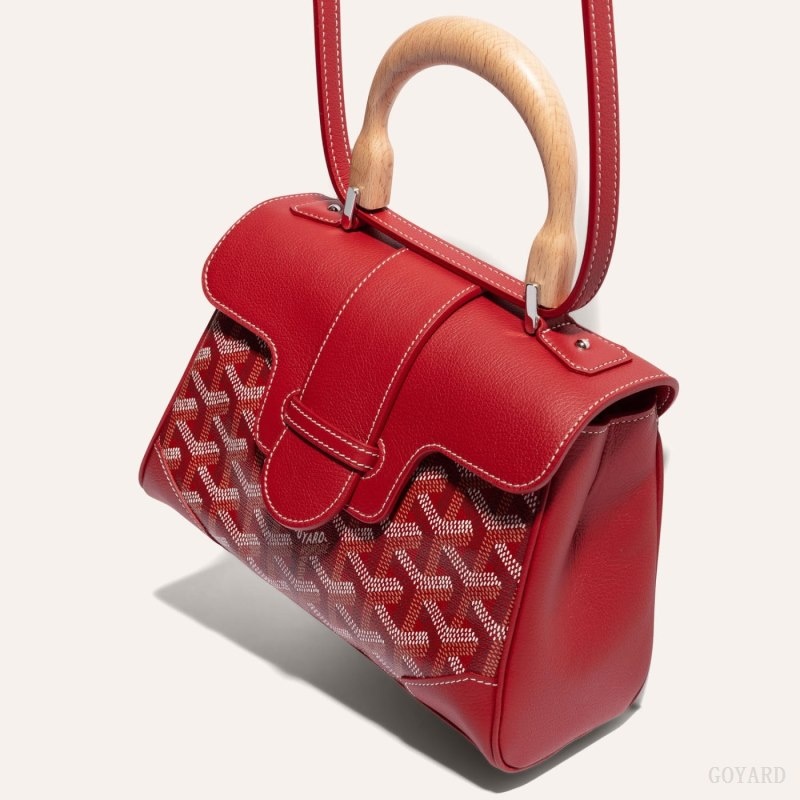 Red Goyard SAIGON SOUPLE MINI BAG | IUXM2008