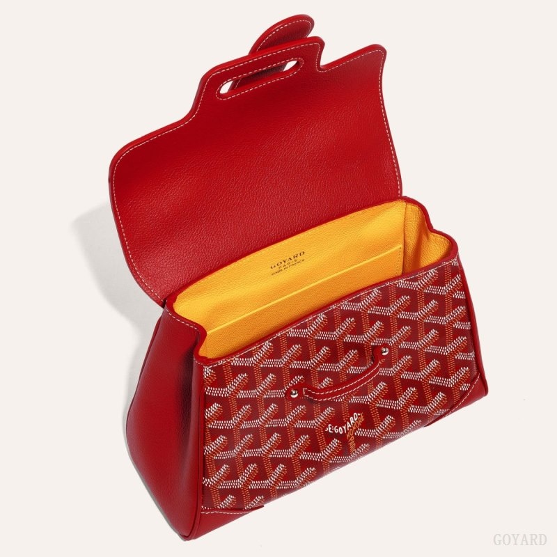 Red Goyard SAIGON SOUPLE MINI BAG | IUXM2008