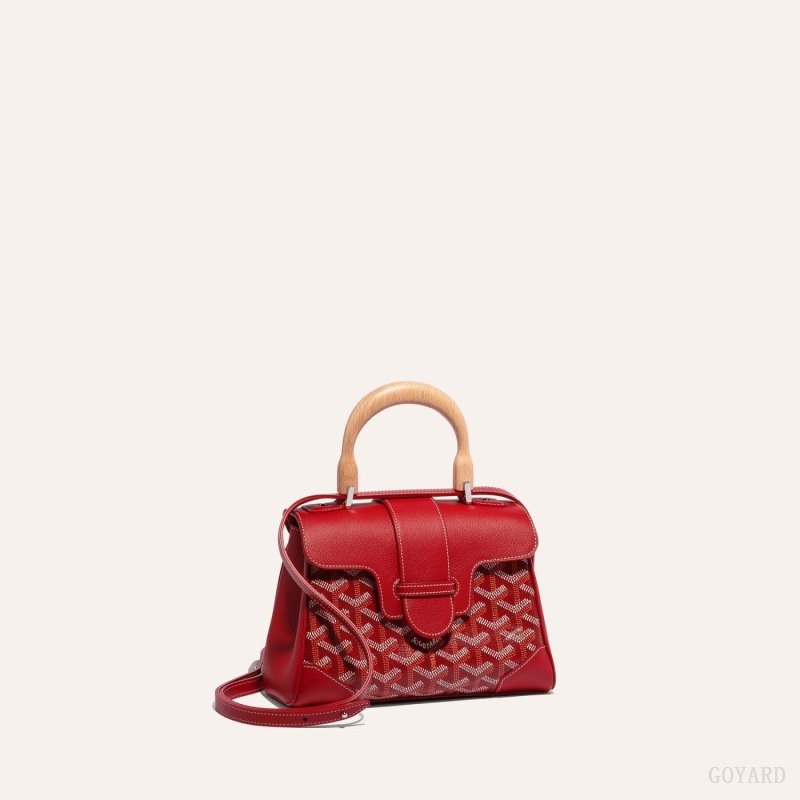 Red Goyard SAIGON SOUPLE MINI BAG | IUXM2008