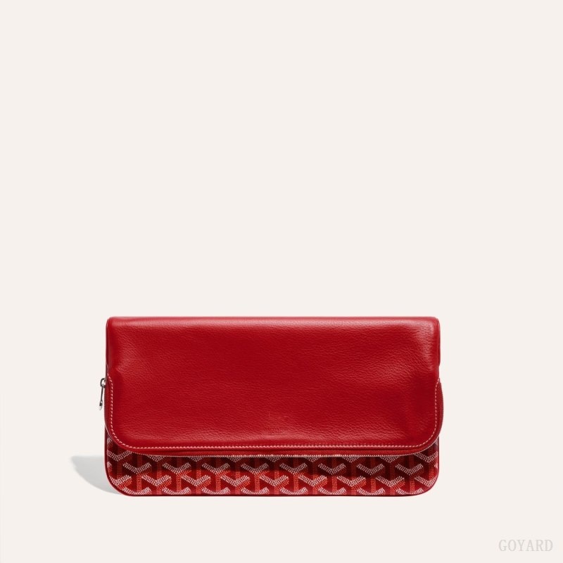 Red Goyard SAINTE-MARIE CLUTCH | ZUMM6772