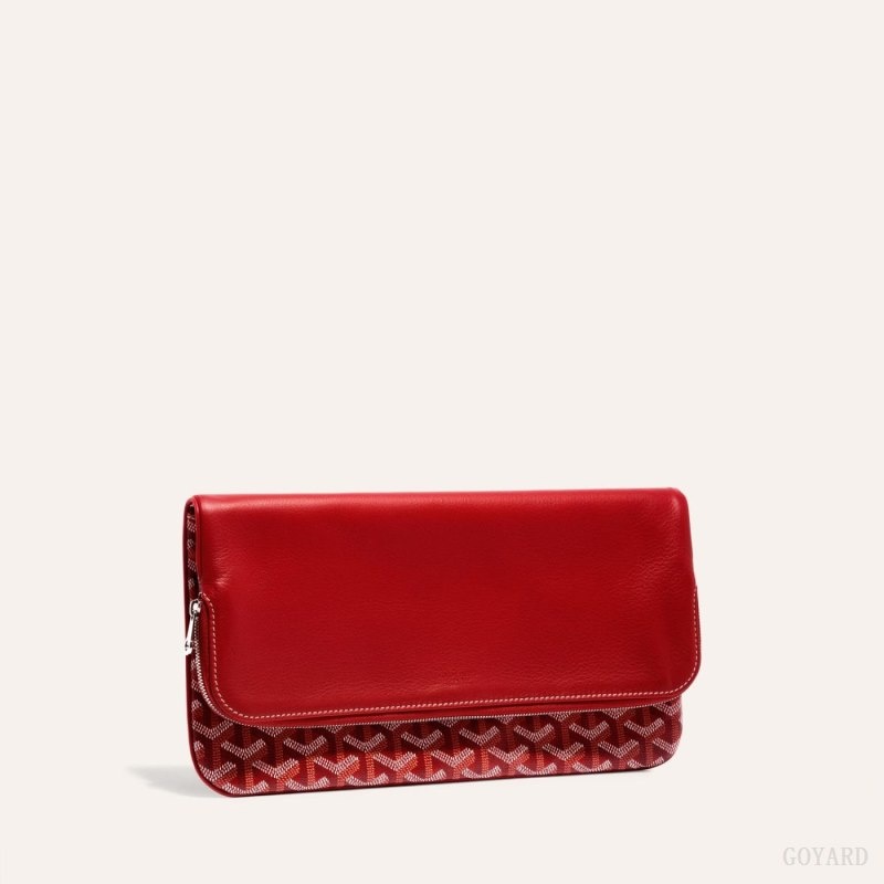 Red Goyard SAINTE-MARIE CLUTCH | ZUMM6772