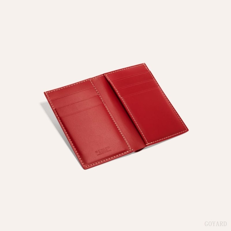 Red Goyard SAINT-PIERRE CARD WALLET | SCVJ2179