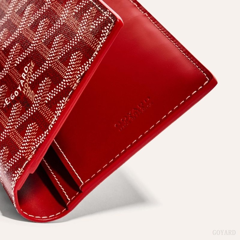 Red Goyard SAINT-ROCH WALLET | UEFO5811