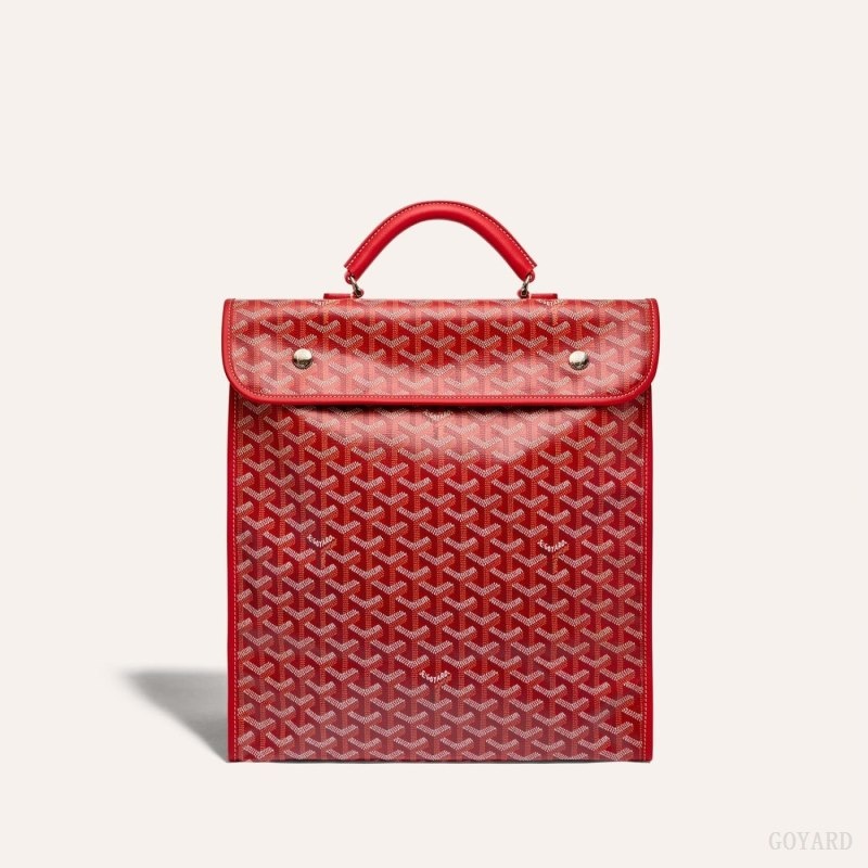 Red Goyard SAINT LEGER BACKPACK | GYJQ3817