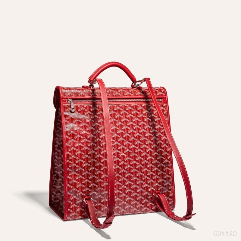 Red Goyard SAINT LEGER BACKPACK | GYJQ3817