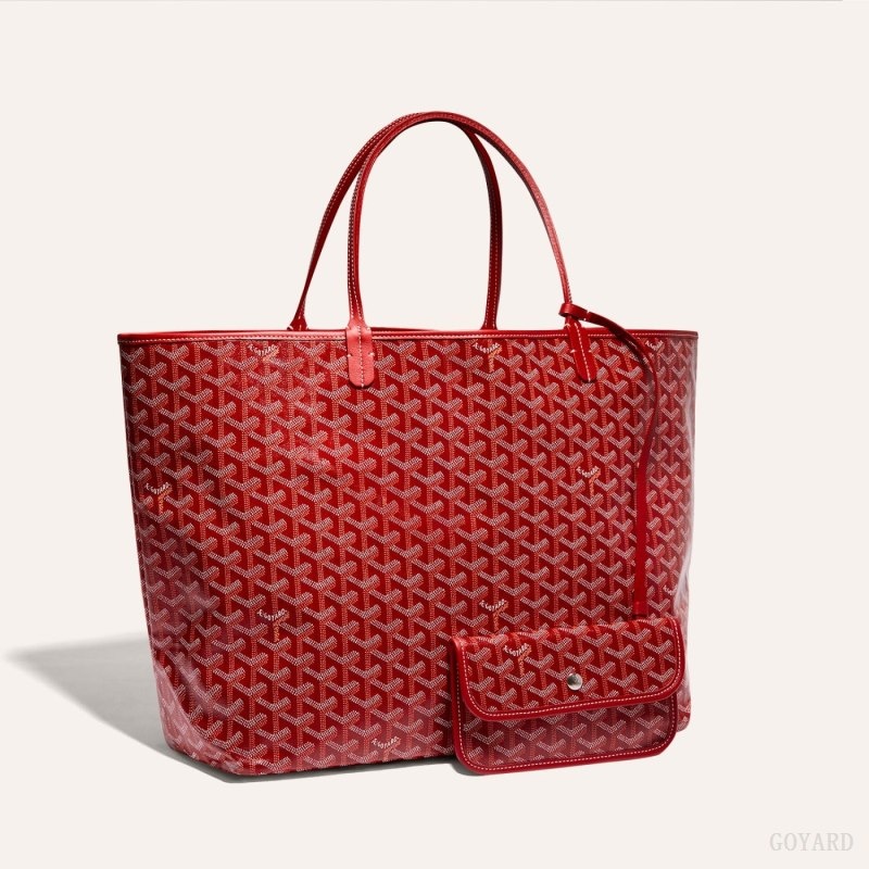 Red Goyard SAINT LOUIS GM BAG | HAKK8750