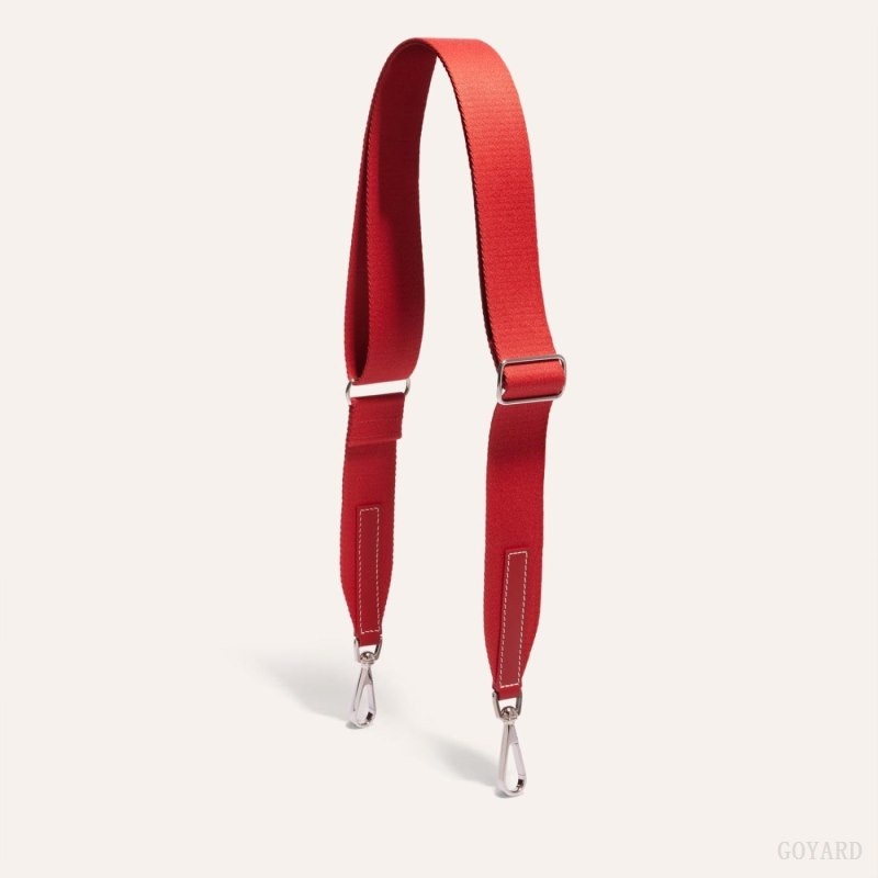 Red Goyard SANGLE MM STRAP | PYII7062