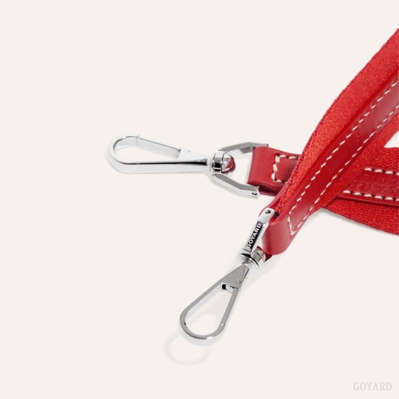 Red Goyard SANGLE PM STRAP | DXWJ7797