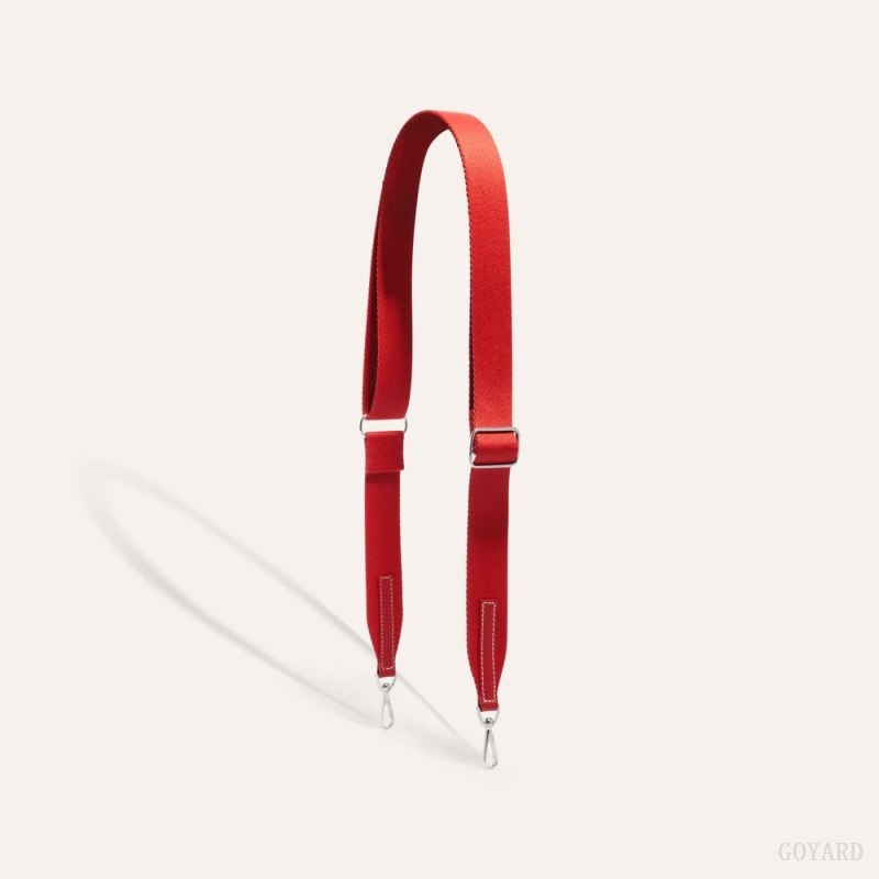 Red Goyard SANGLE PM STRAP | DXWJ7797