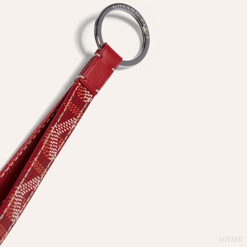 Red Goyard SESAME KEY RING | DFZZ8954