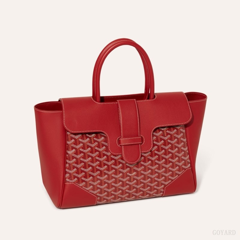 Red Goyard Saïgon tote bag | NOFO5747