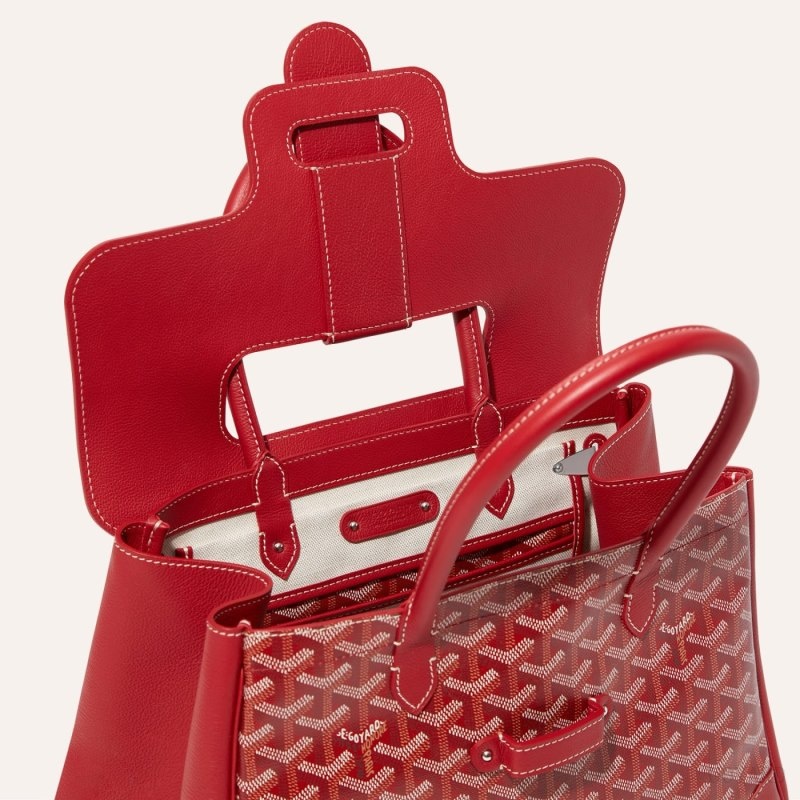 Red Goyard Saïgon tote bag | NOFO5747