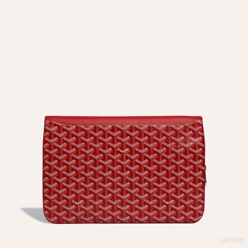 Red Goyard Sainte-Marie GM Clutch | DEDB1438