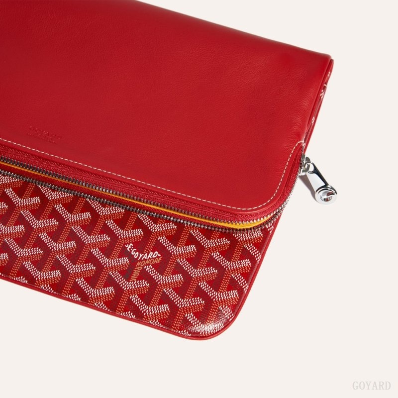 Red Goyard Sainte-Marie GM Clutch | DEDB1438