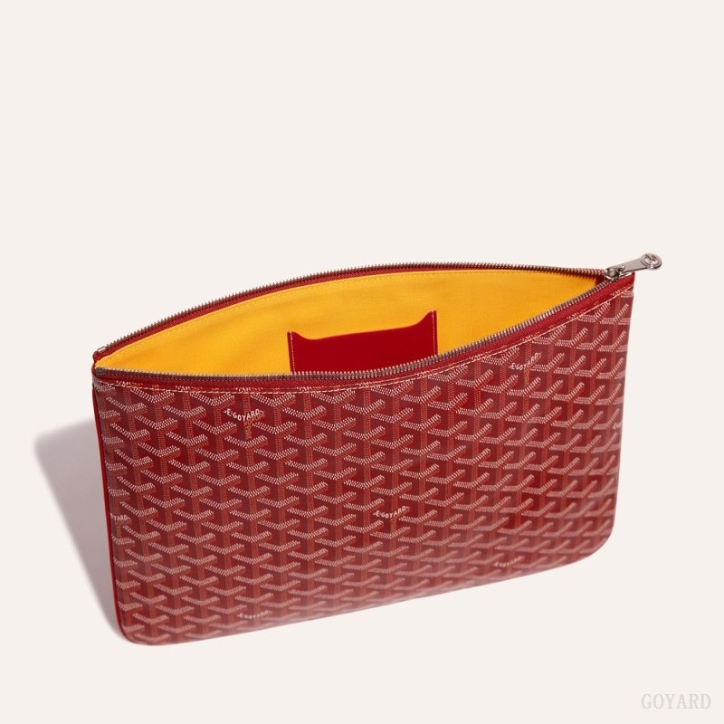 Red Goyard Sénat MGM Pouch | GOOY4884