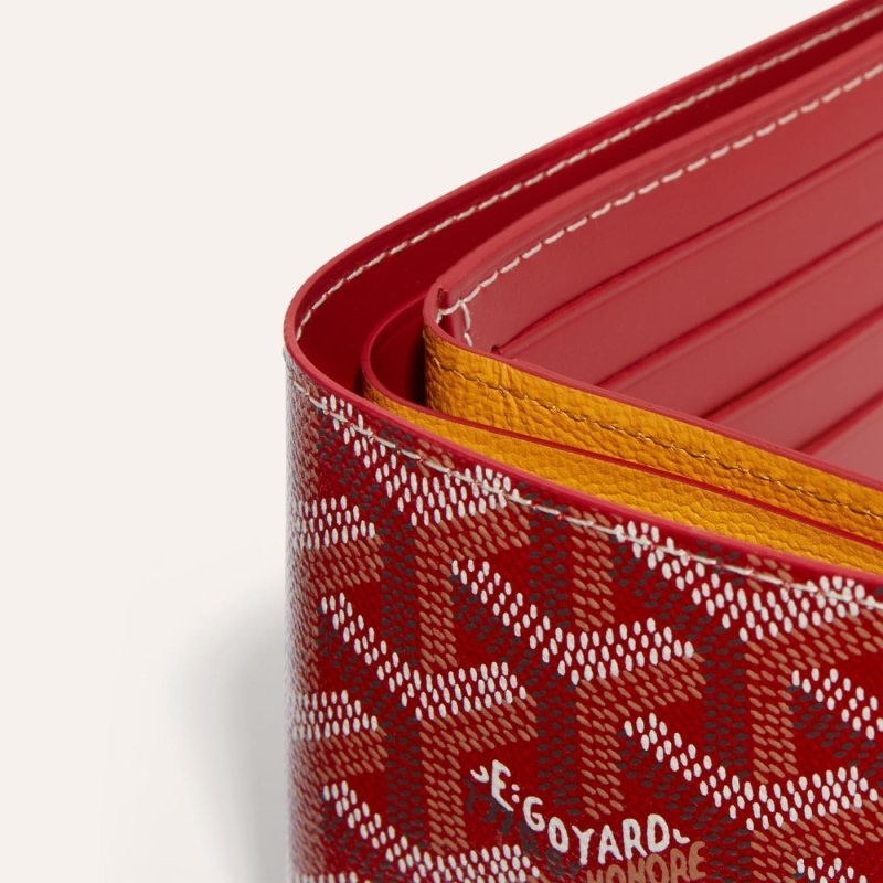 Red Goyard VICTOIRE WALLET | MEBR6244