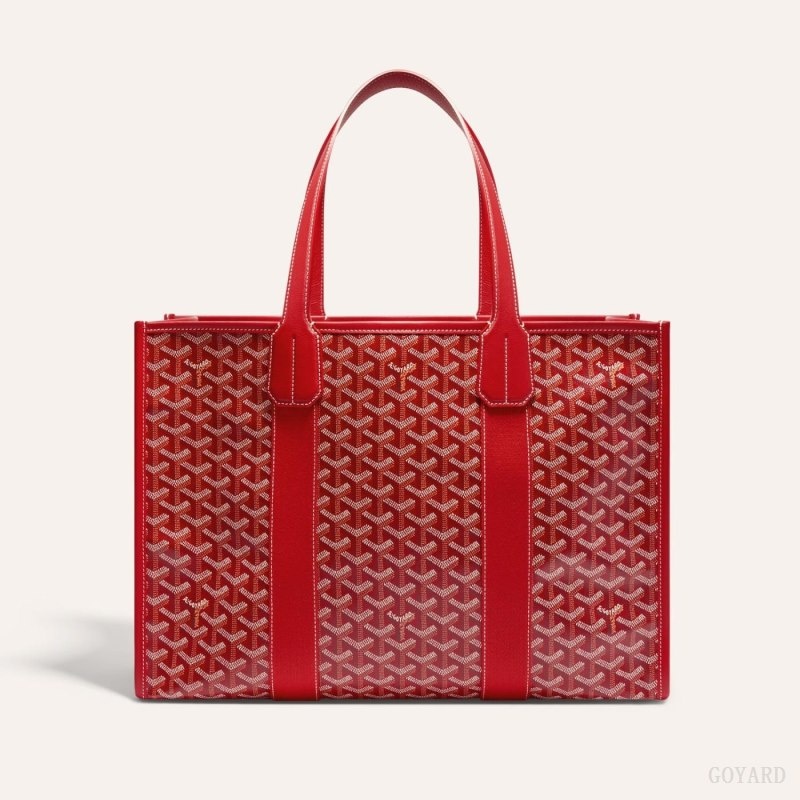 Red Goyard VILLETTE TOTE BAG | MHRY3879