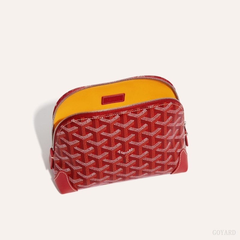 Red Goyard Vendôme Cosmetic Pouch | WAFG4114