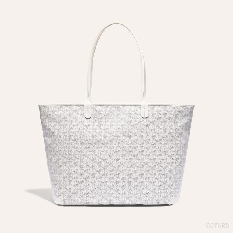 White Goyard ARTOIS MM BAG | PMTK8131