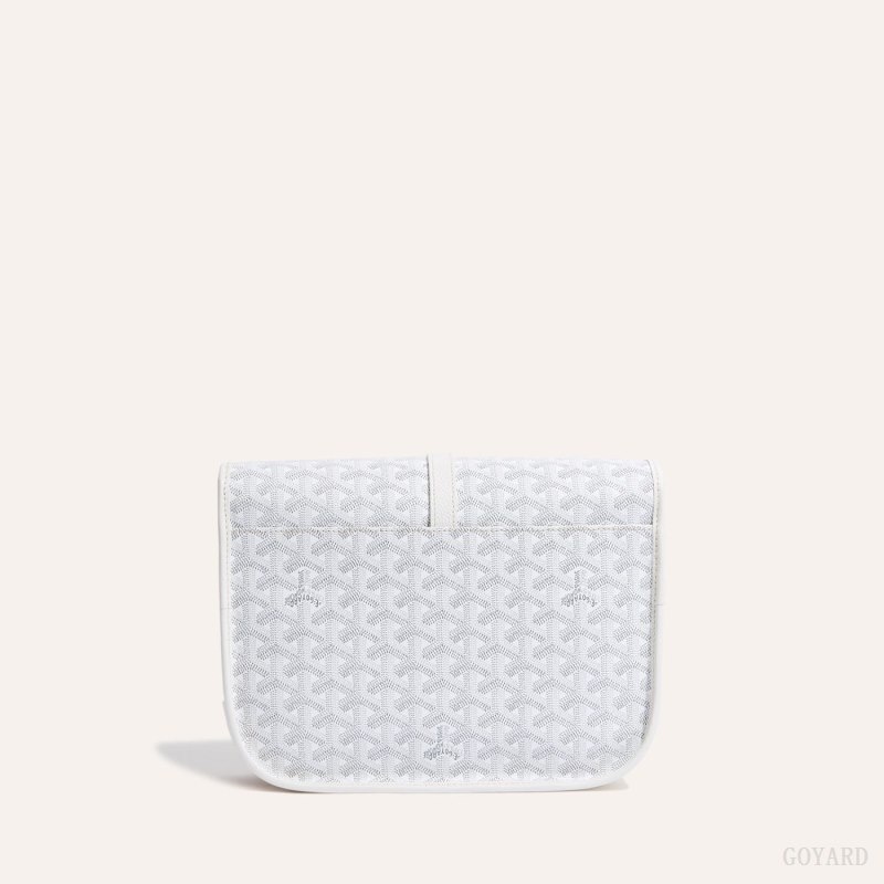 White Goyard Belvedere MM Bag | TVYX2678