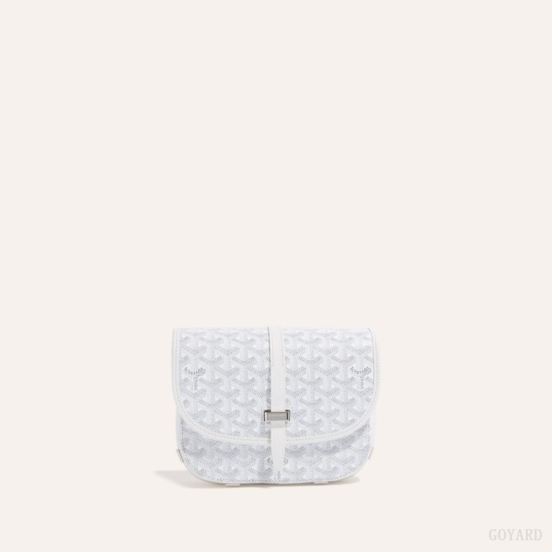 White Goyard Belvedere PM Bag | OMRV3409