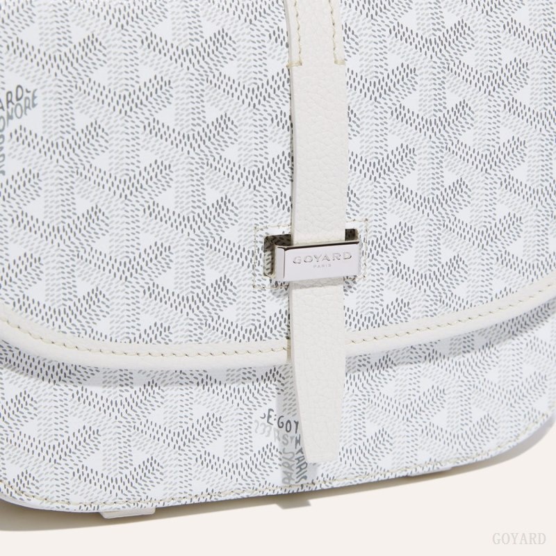 White Goyard Belvedere PM Bag | OMRV3409