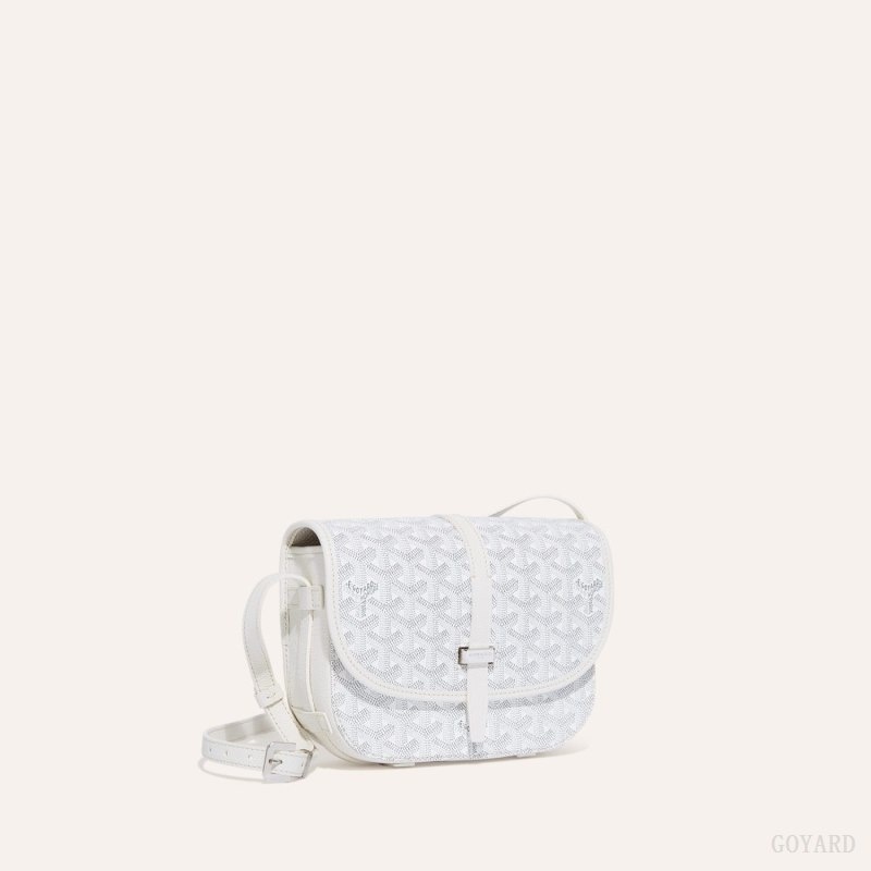 White Goyard Belvedere PM Bag | OMRV3409