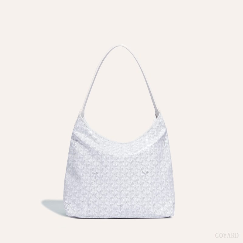 White Goyard Bohème Hobo Bag | HIVU2561