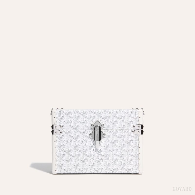 White Goyard Cassette Trunk Bag | GJSL2390