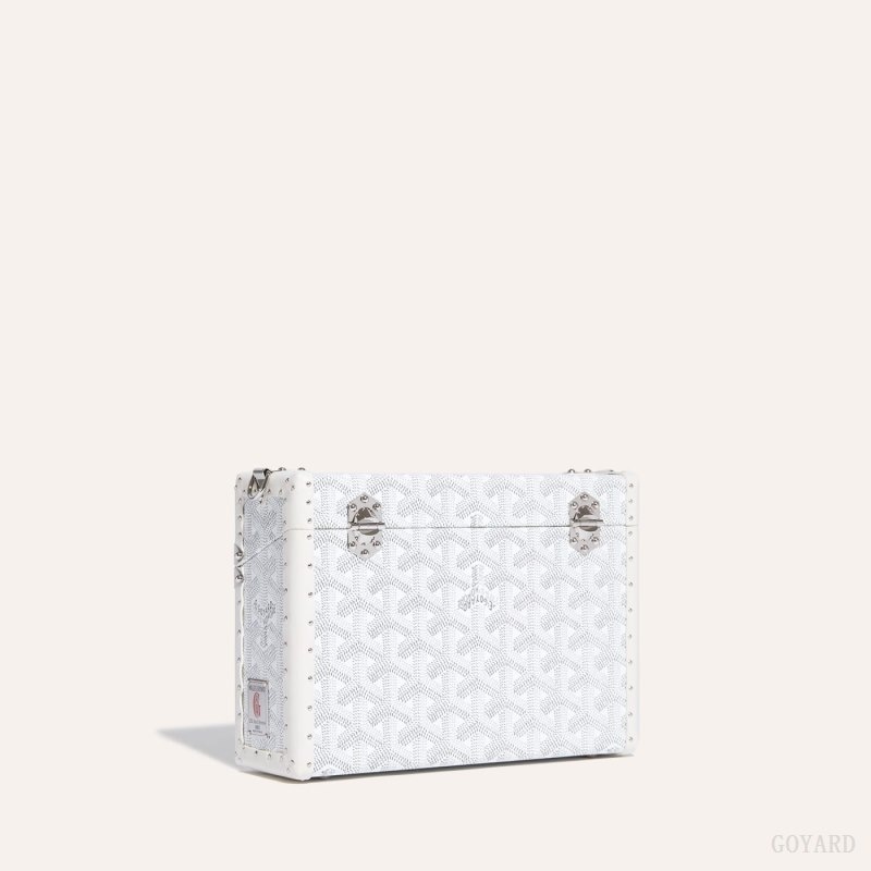 White Goyard Cassette Trunk Bag | GJSL2390