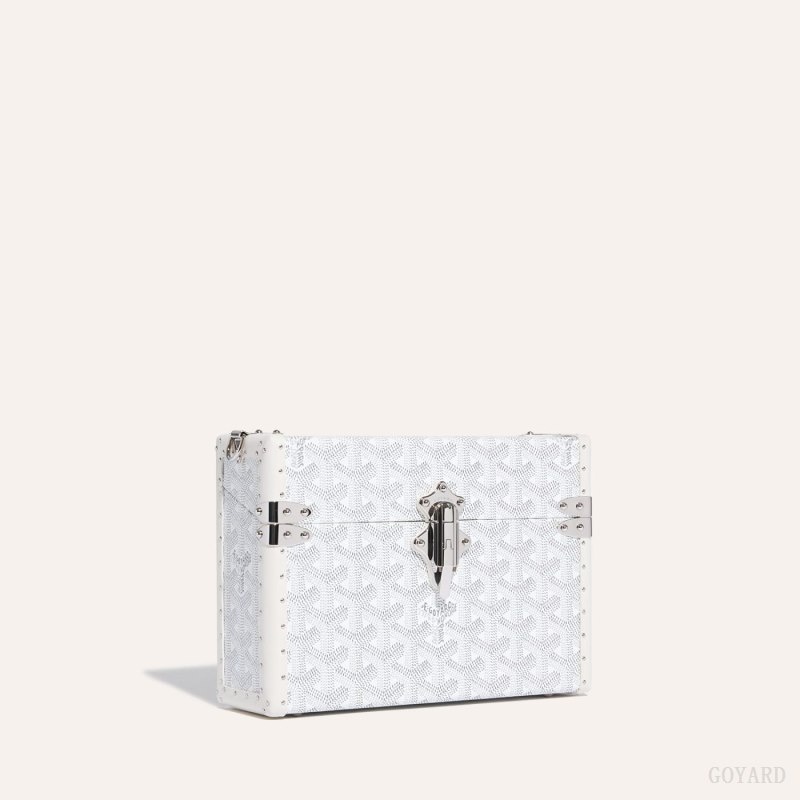 White Goyard Cassette Trunk Bag | GJSL2390