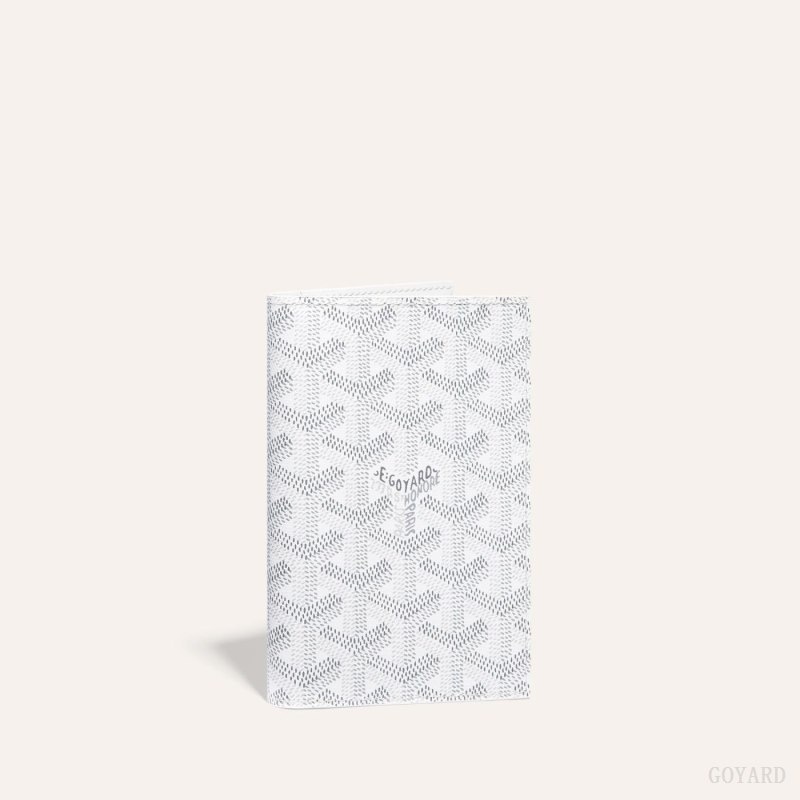 White Goyard GRENELLE PASSPORT COVER | VYMV8562