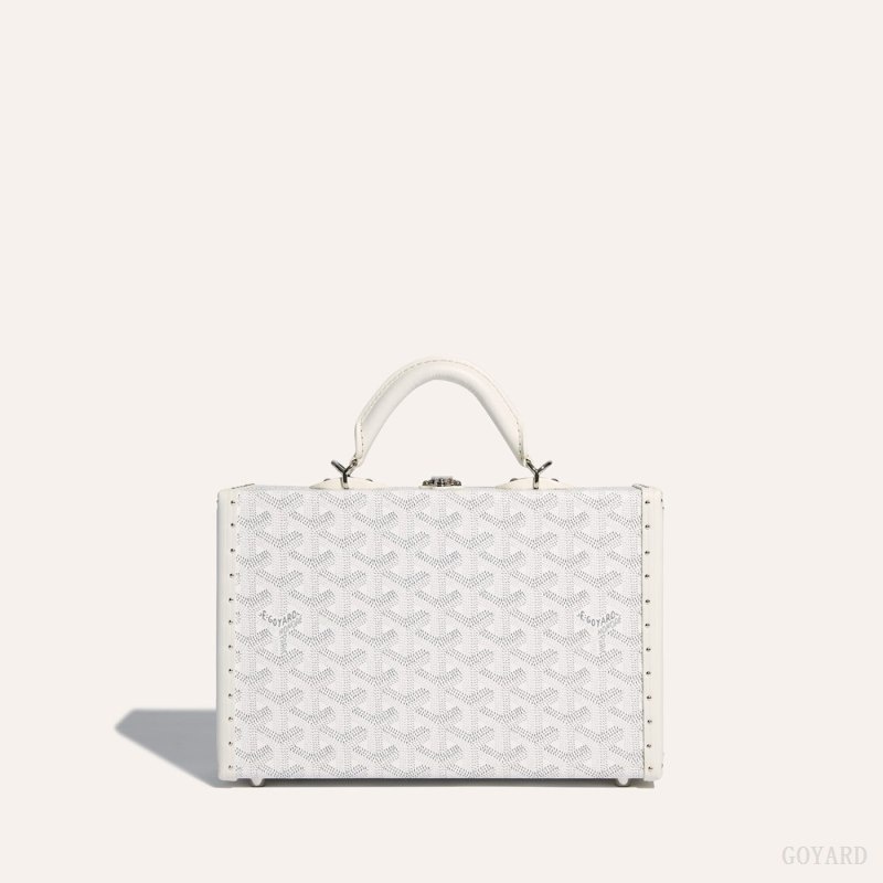 White Goyard Grand Hôtel Trunk Bag | FUMY9008