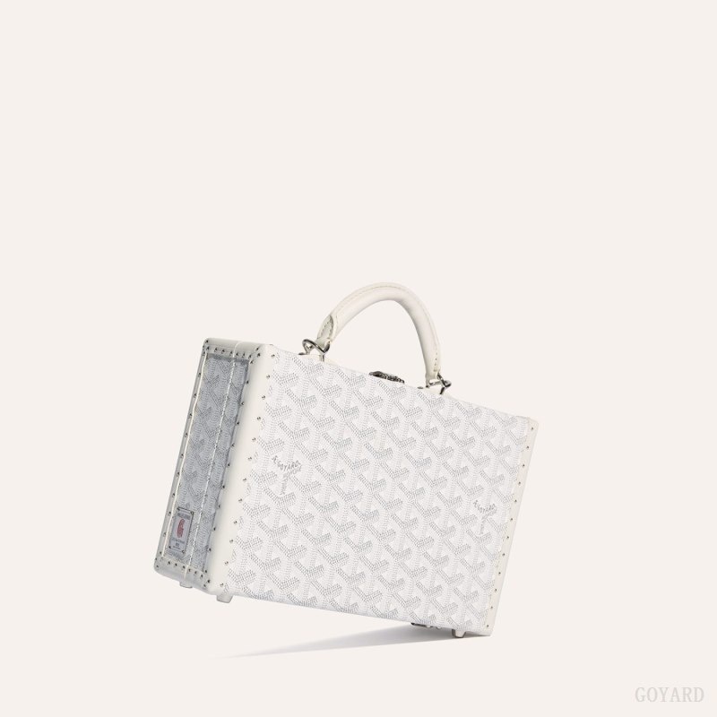 White Goyard Grand Hôtel Trunk Bag | FUMY9008