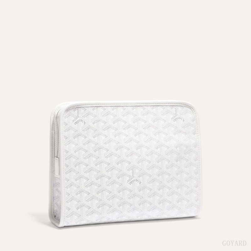 White Goyard JOUVENCE MM TOILET BAG | TUFB3010