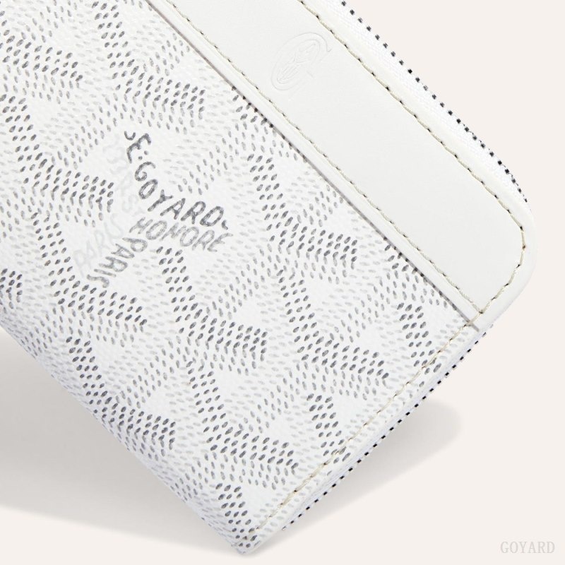 White Goyard MATIGNON MINI WALLET | VDHT5830