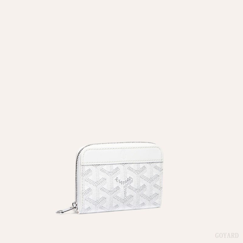 White Goyard MATIGNON MINI WALLET | VDHT5830