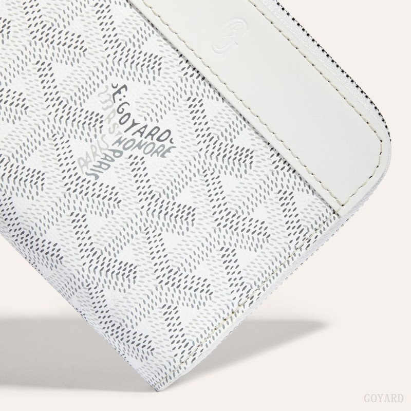 White Goyard MATIGNON PM WALLET | VTEA9211