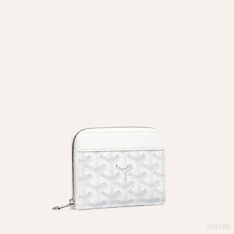 White Goyard MATIGNON PM WALLET | VTEA9211