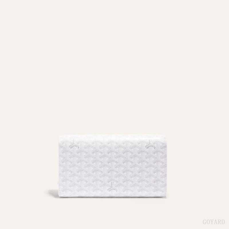 White Goyard Monte-Carlo PM Clutch | KSQL7280