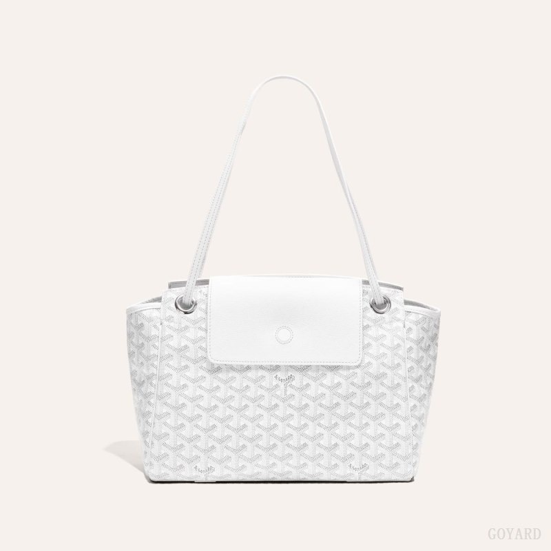 White Goyard ROUETTE PM BAG | QFPY6987