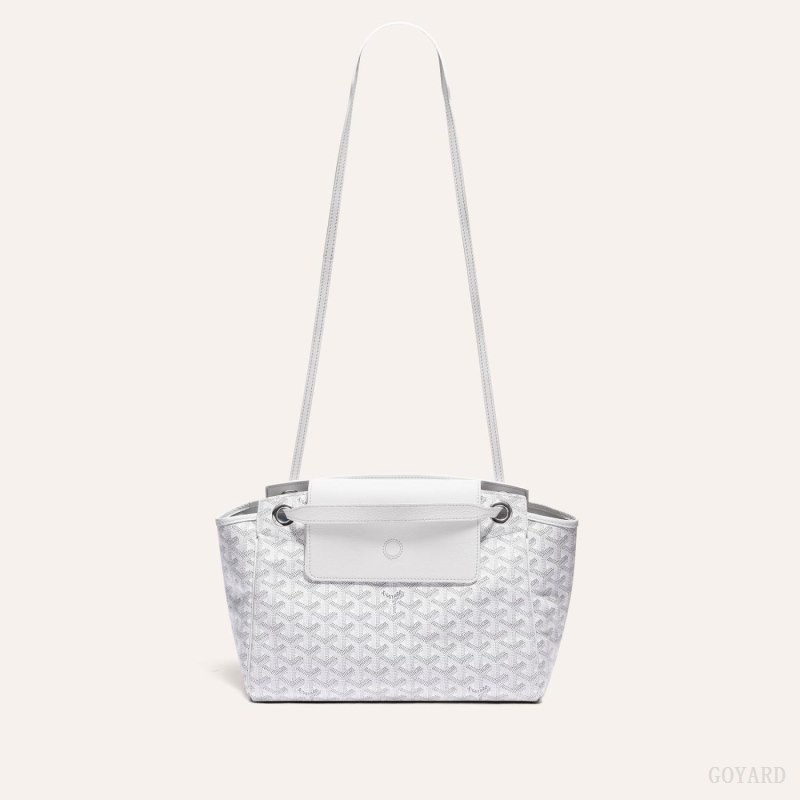 White Goyard ROUETTE PM BAG | QFPY6987