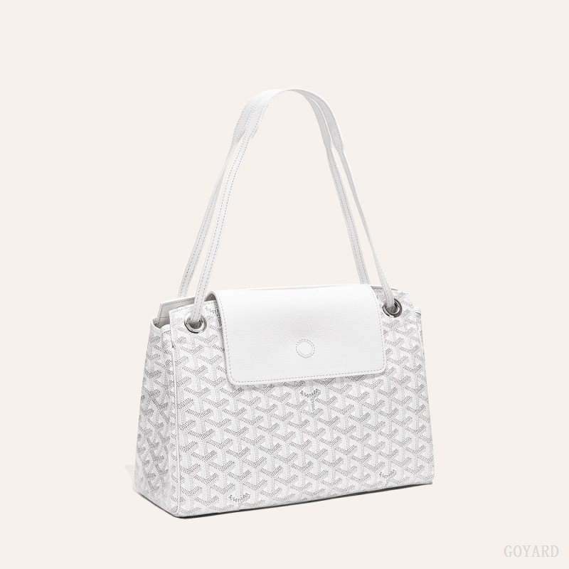 White Goyard ROUETTE PM BAG | QFPY6987