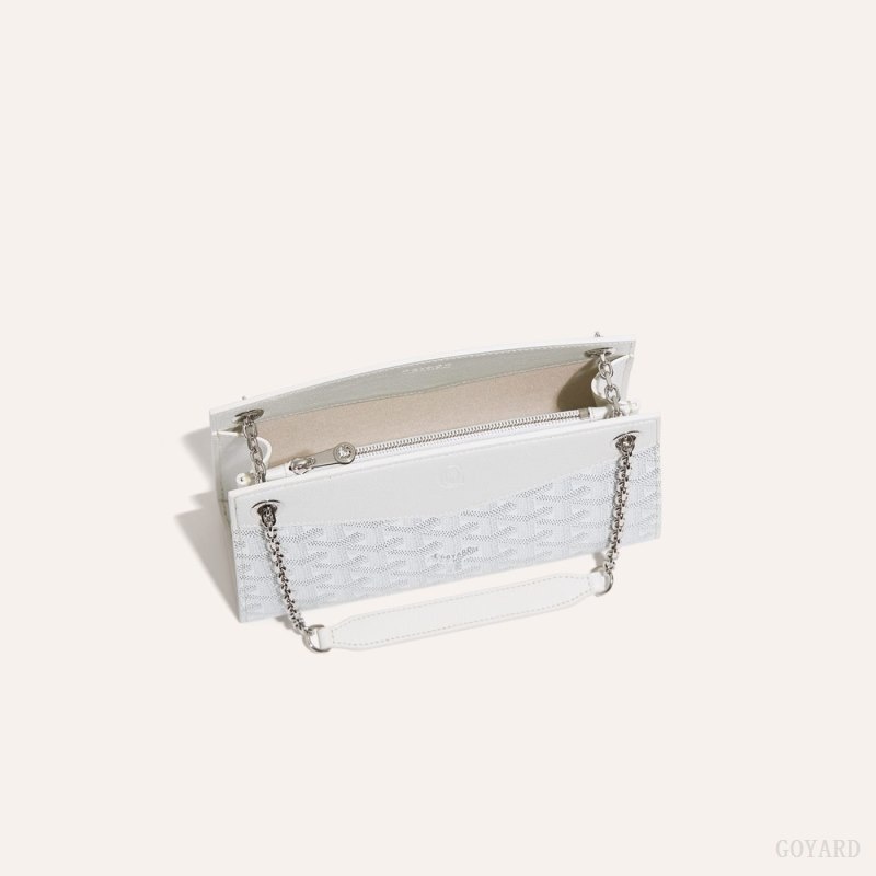 White Goyard Rouette Structuré Mini Bag | EOXE9800