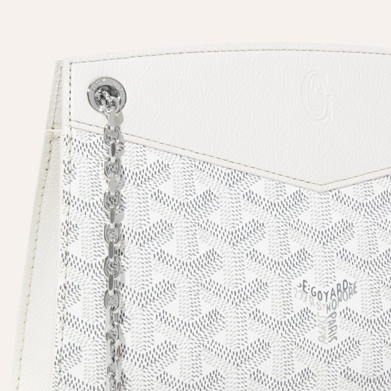 White Goyard Rouette Structuré Mini Bag | EOXE9800