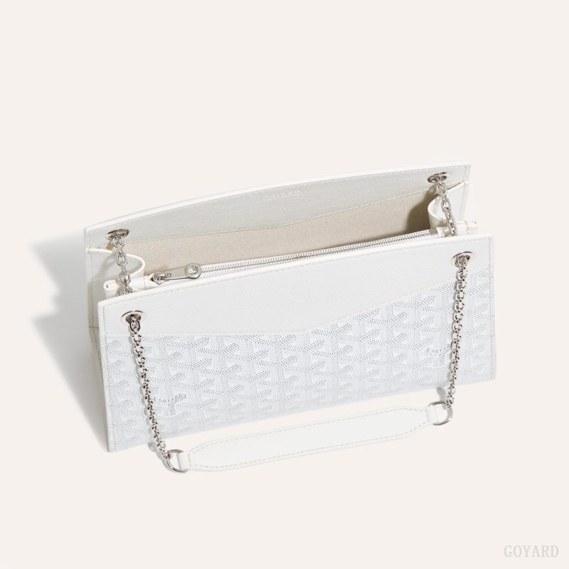 White Goyard Rouette Structuré PM Bag | RJWQ2282