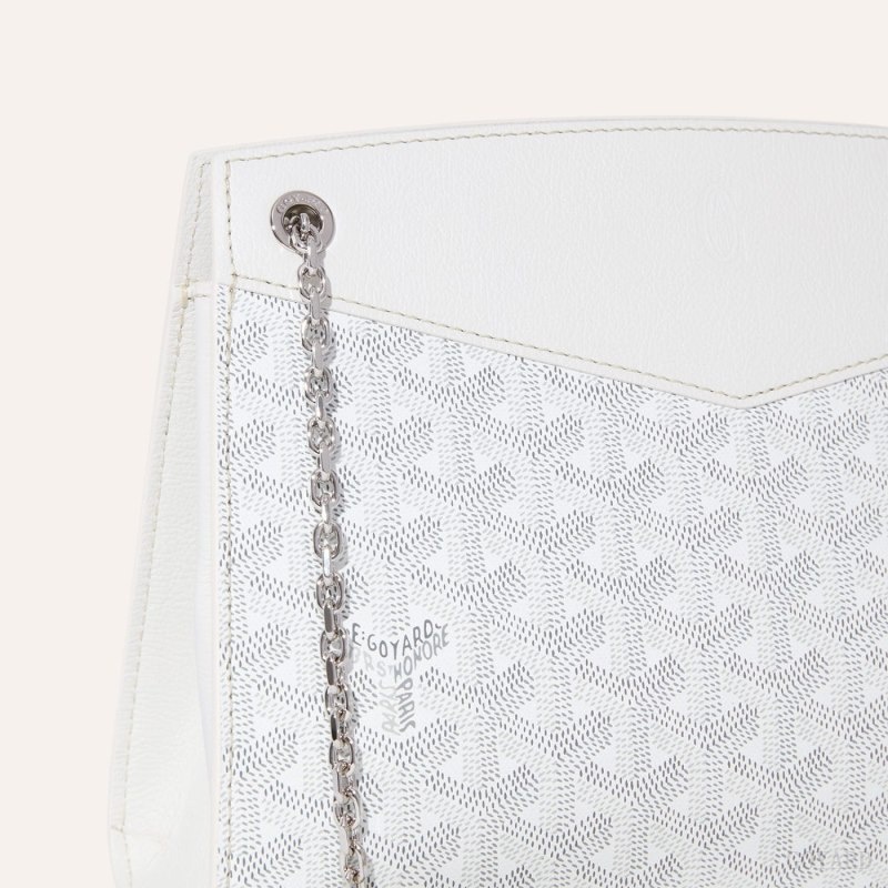 White Goyard Rouette Structuré PM Bag | RJWQ2282