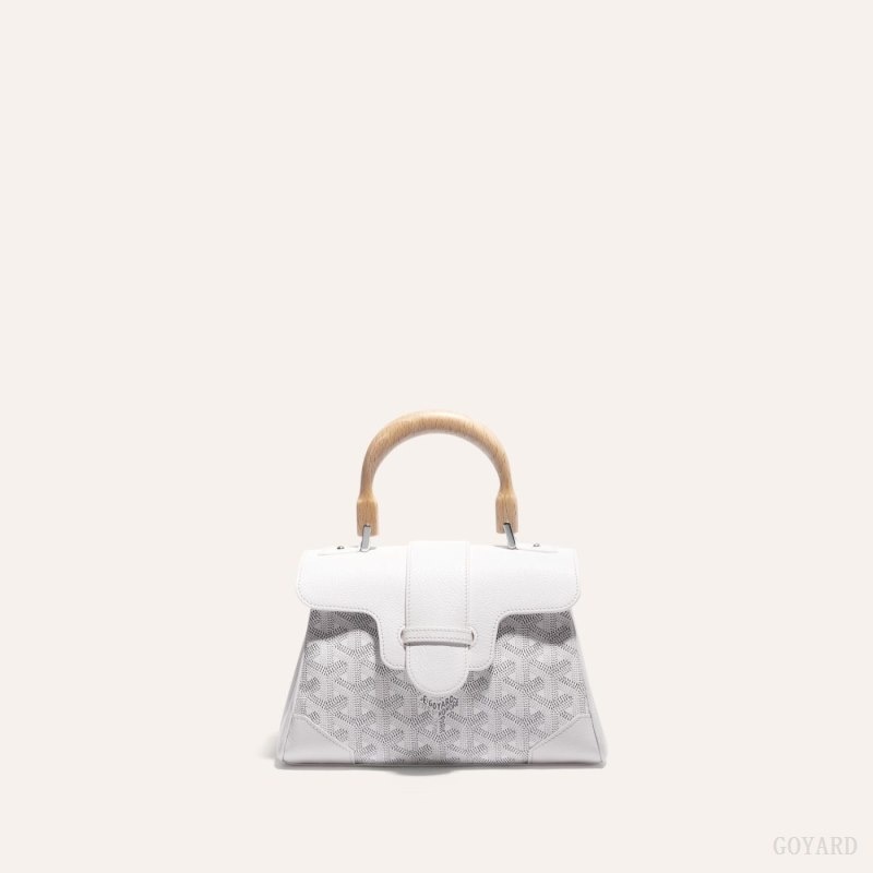 White Goyard SAIGON SOUPLE MINI BAG | BQOG6736