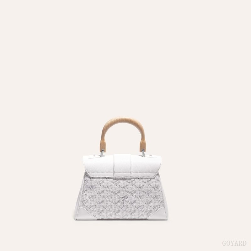 White Goyard SAIGON SOUPLE MINI BAG | BQOG6736